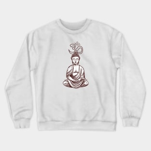 Buddha Om Crewneck Sweatshirt